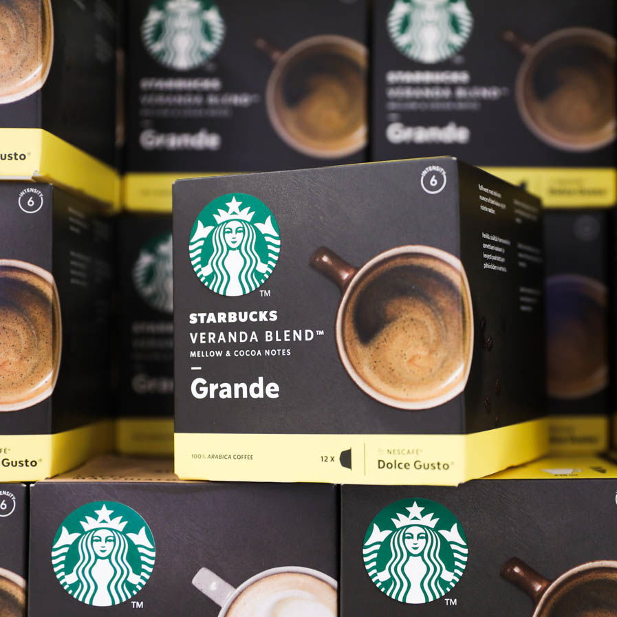 Coffee capsules from Starbucks Gekås