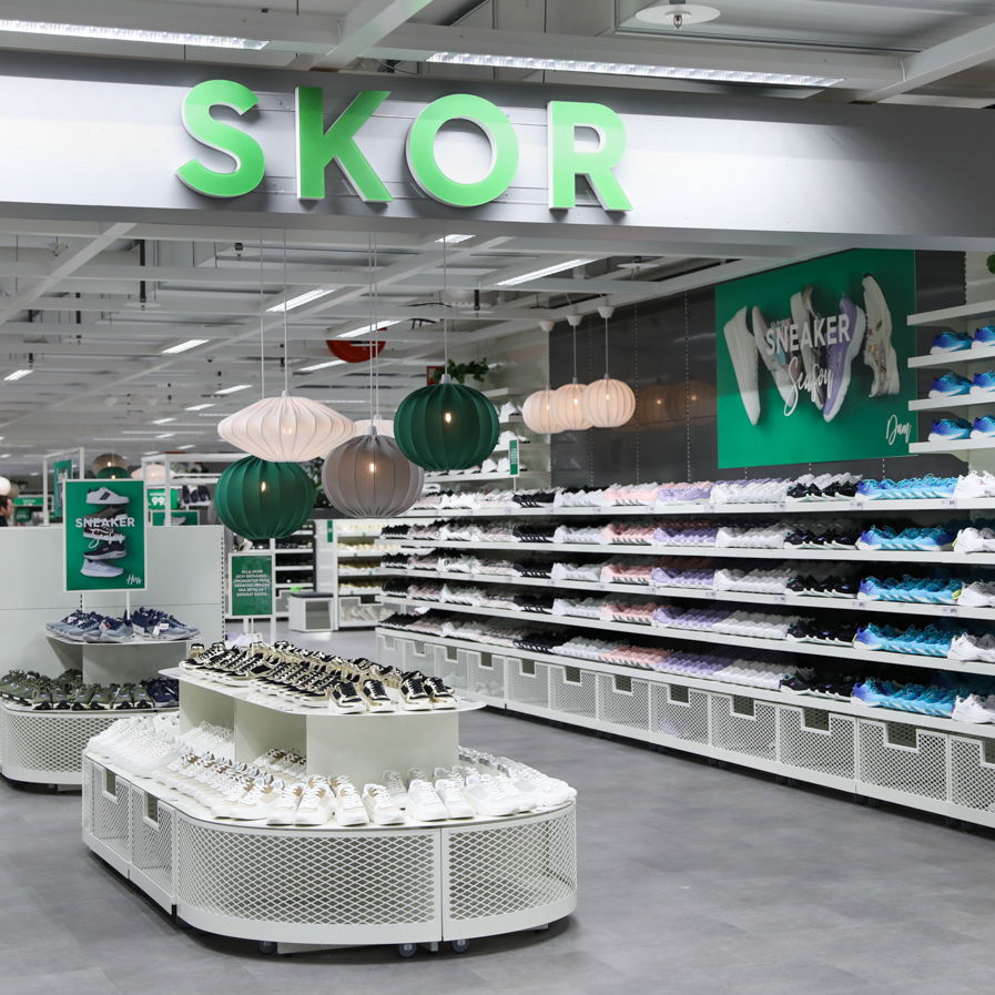 Premiere for Sweden s largest shoe store Gek s